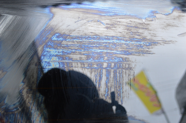 窓ガラスの雨シミ 水シミでお困りではないですか カー コーティングと洗車専門店 奈良県葛城市のキーパープロショップ林堂店