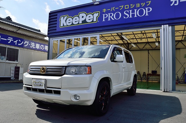 クロスロードにピュアキーパーを施工 カー コーティングと洗車専門店 奈良県葛城市のキーパープロショップ林堂店