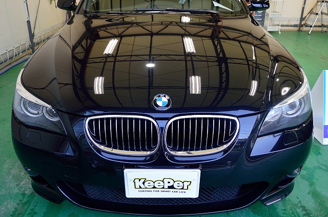 BMW5シリーズにクリスタルキーパー