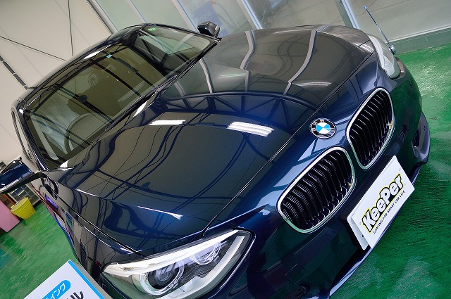 BMW1シリーズにクリスタルキーパー施工