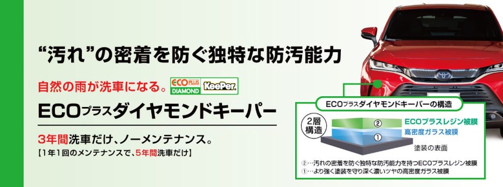 ECOプラスダイヤモンドキーパー数には限りがあります