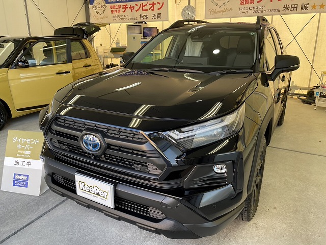 RAV4にダイヤモンドキーパープレミアム