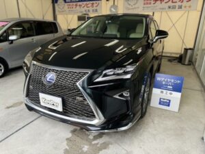 lexus_RXにダイヤモンドキーパーAメンテナンス