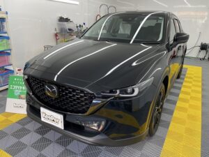 cx-5にエコダイヤキーパー施工、細密研磨