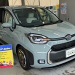 アーバンカーキ色のシエンタにフレッシュキーパー施工