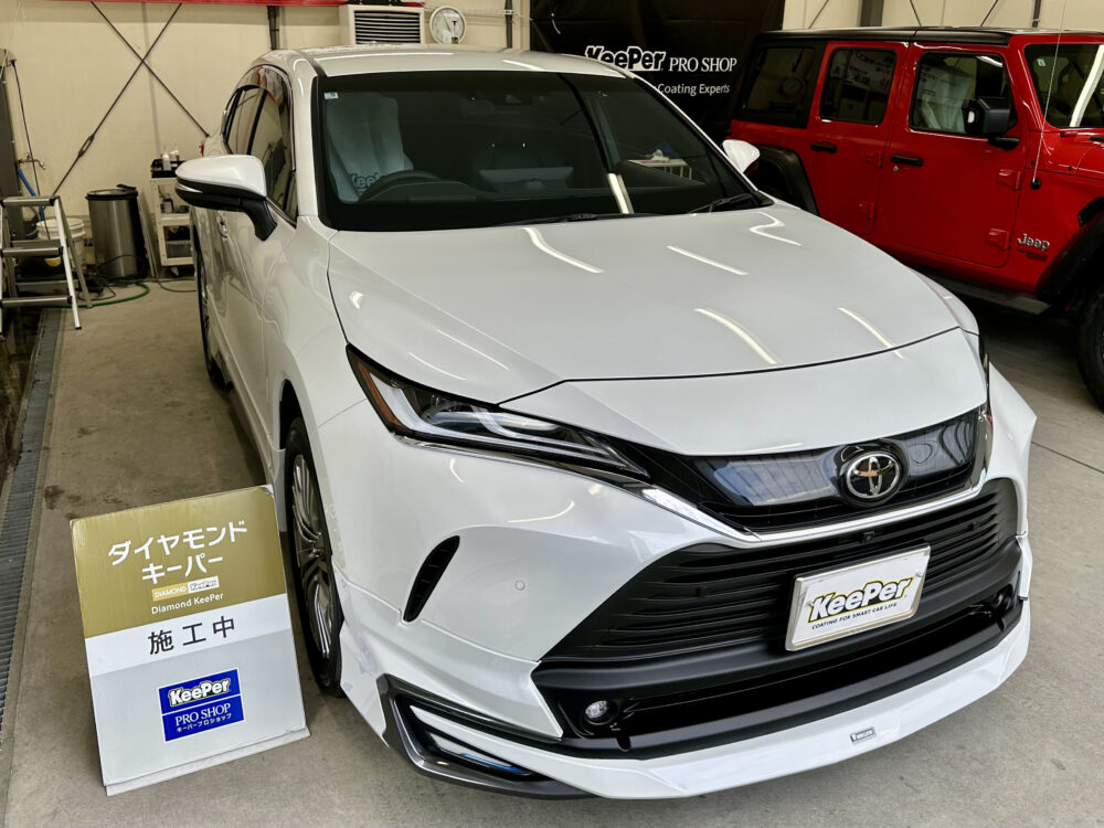 ハリアーにダイヤモンドキーパープレミアム