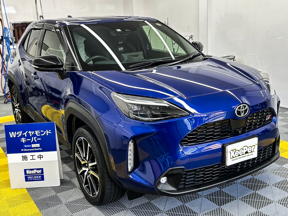 トヨタ、ヤリスクロスにダブルダイヤキーパー施工