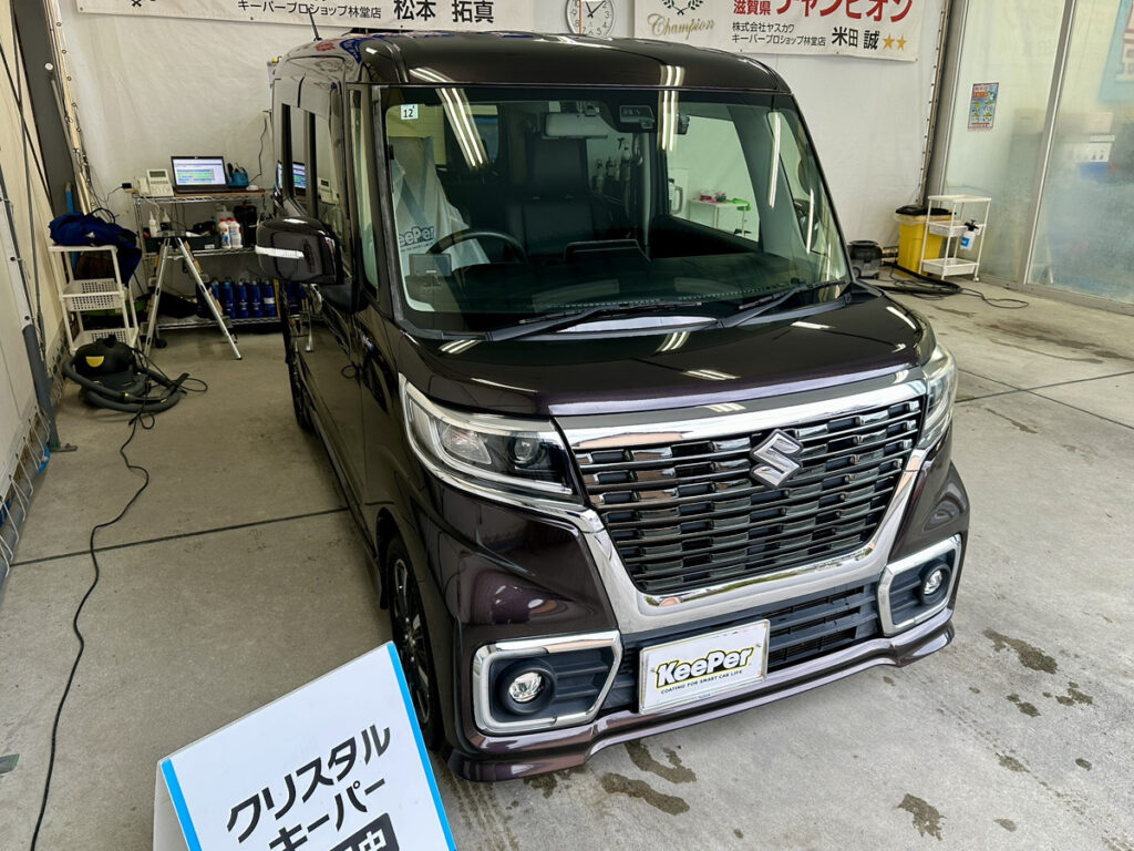 クリスタルキーパー施工のスペーシア