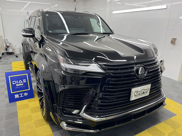 レクサスＧＸにダイヤⅡキーパー施工