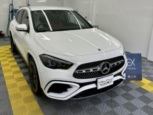 ベンツGLAにEXキーパープレミアムをコーティング