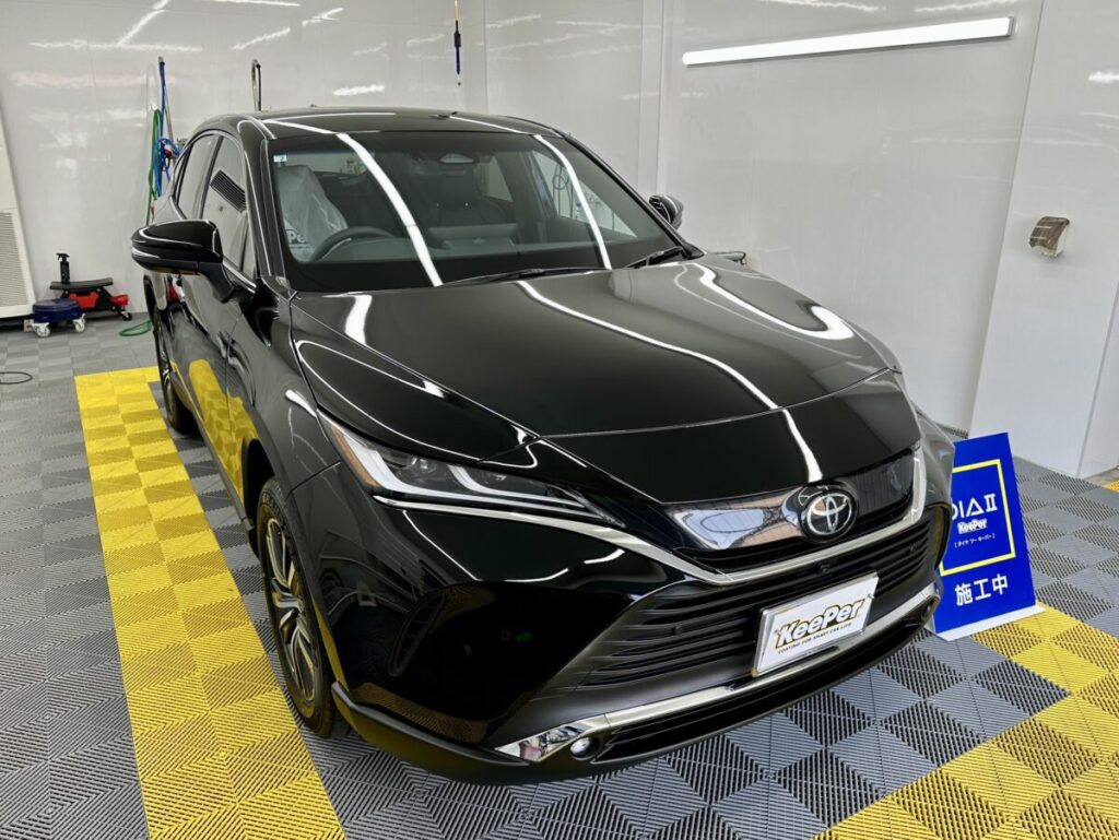 ダイヤⅡキーパー施工のハリアー