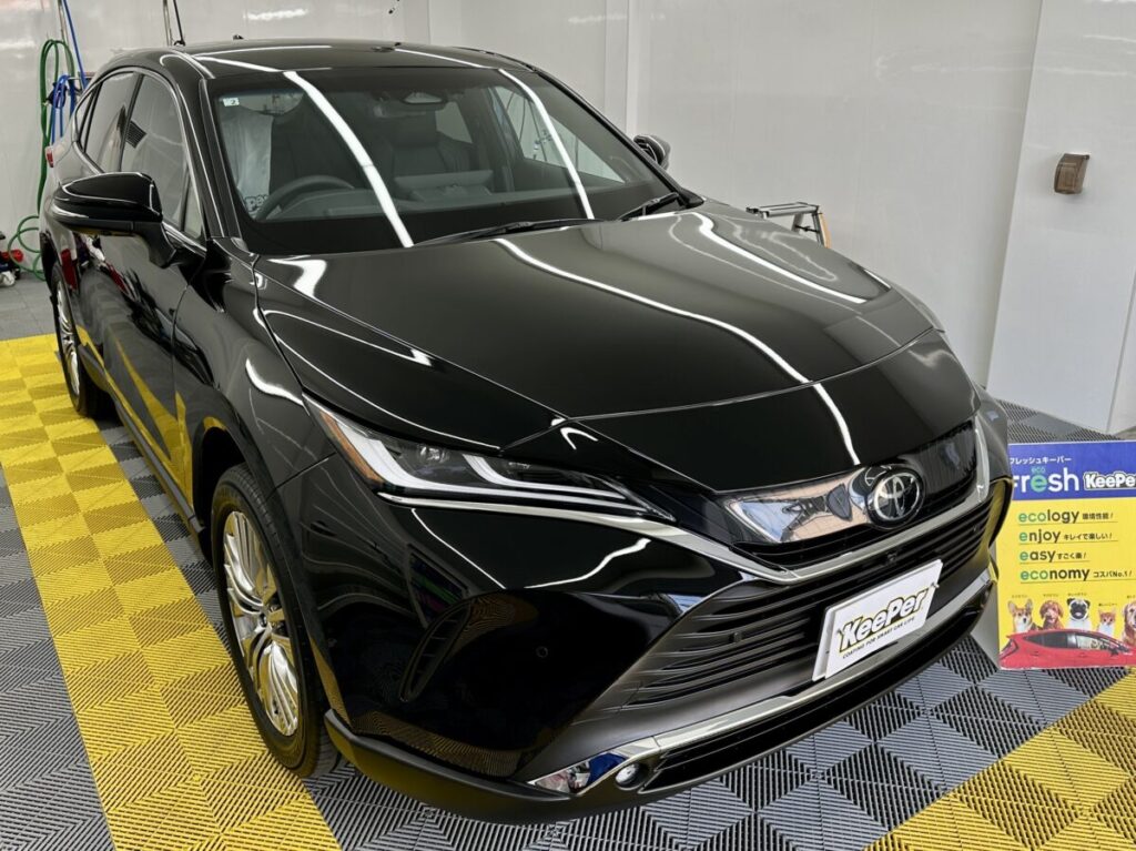 フレッシュキーパー施工のハリアー