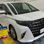 新車アルファードにフレッシュキーパー施工